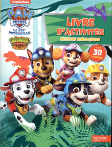 Pat' Patrouille. Livre d'activités Mission dinosaures de 30 stickers - Go Stéphanie