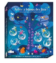 L'arbre à bijoux des fées, tout le matériel pour créer de magnifiques bijoux. Coffret avec accessoir - Lazerges Laetitia ; Desbenoît Stéphanie