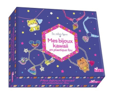 Mes bijoux kawaii en plastique fou. Coffret avec accessoires - COLLECTIF