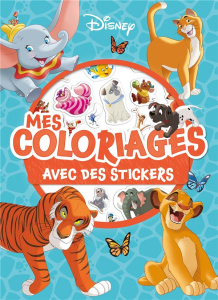 Mes coloriages avec des stickers - COLLECTIF