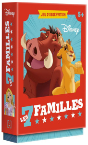 DISNEY CLASSIQUES - JEU DE CARTES - 7 FAMILLES - COLLECTIF