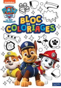 Bloc de coloriages Pat' Patrouille