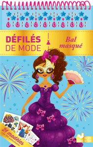 Bal masqué. 21 modèles et plus de 200 autocollants - Galloux Christelle