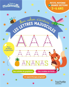 Mon cahier d'écriture : les lettres majuscules - Boyer Alain