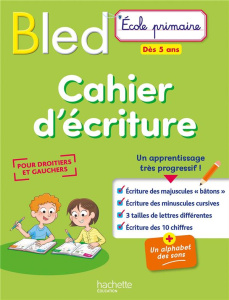 BLED Cahier d'écriture - COLLECTF