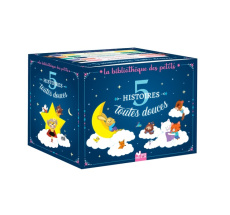La bibliothèque des petits. 5 histoires toutes douces - Coffret en 5 volumes : Bonne nuit ; Je t'aim - Pellissier Caroline ; Aladjidi Virginie ; Amiot Ka