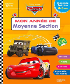 Mon année de Moyenne Section. Cars - Avec plus de 80 autocollants - COLLECTIF