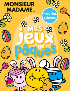 Mes jeux de Pâques Monsieur Madame. Avec des stickers - SANRIO