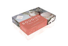 Bougies à faire soi-même. Le kit complet pour fabriquer ses bougies. Coffret avec 1 livre, 3 moules, - COLLECTIF