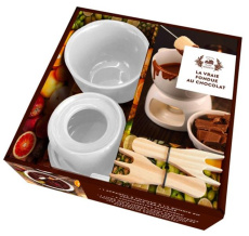 COFFRET LA VRAIE FONDUE AU CHOCOLAT - COLLECTIF