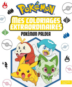 Mes coloriages extraordinaires Pokemon Paldea - THE POKEMON COMPANY