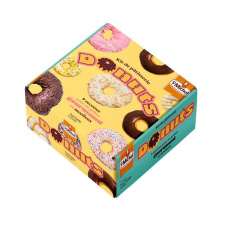 Kit de pâtisserie Donuts. 9 recettes pour un goûter gourmand et moelleux. Coffret avec 1 livre, 1 em - SAINT-MICHEL