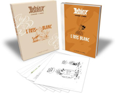 Astérix Tome 40 : L'Iris blanc. L'artbook. Coffret avec 5 ex-libris, Edition spéciale en noir & blan - GOSCINNY/UDERZO