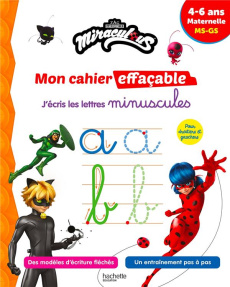 J'écris les lettres minuscules Maternelle MS-GS . Miraculous - Zag Jeremy
