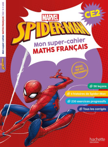 Spider-Man : Mon super-cahier maths français. CE2 - Dizy Isabelle