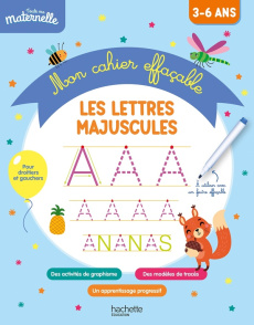 Mon cahier effaçable. Les lettres majuscules - Boyer Alain