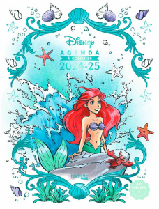 Agenda à colorier Disney. Edition 2024-2025 - COLLECTIF