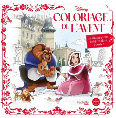 Coloriage de l'Avent Disney. 24 illustrations inédites dont 1 poster - Sousa Tracy ; Hermouet Véronique ; Bertrand Auréli