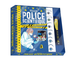 Mission police scientifique. Avec 1 livret, 1 visage neutre et 1 stylo - Kalicky Anne ; Turquois Alice