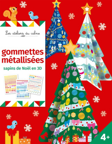 SAPINS DE NOEL 3D A DECORER - POCHETTE AVEC ACCESSOIRES - VAUTIER VANESSA