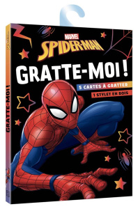Spider-Man. Avec 5 cartes à gratter et 1 stylet en bois