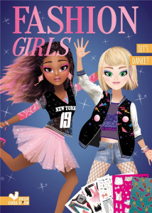 Let's dance ! Avec 5 planches d'autocollants, des papiers à motifs, un carnet de création et un poch - Boisson Marie-Rose