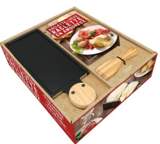 Coffret Raclette à 2, raclette en amoureux. Le livre de recettes avec 1 appareil à raclette à la bou - Turckheim Stéphanie de ; Princet Aline