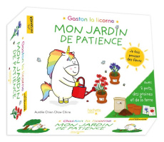 Coffret Mon jardin de patience. Avec 2 pots, des graines et de la terre, des étiquettes - Chien Chow Chine Aurélie