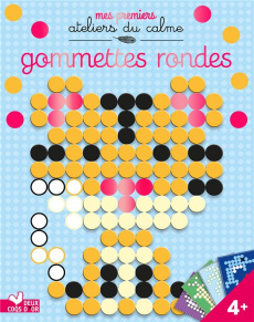 Gommettes rondes. Avec 6 planchettes de gommettes et 8 tableaux - Boiron Fanny