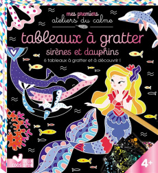 Tableaux à gratter sirènes et dauphins. 6 tableaux à gratter et à décourvir ! - Sileo Cinzia ; Boisson Marie-Rose