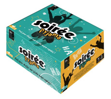 Soirée pyjama. Boite avec livre et cartes - COLLECTIF