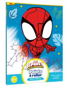 Points à relier mystères Spidey et ses amis extraordinaires. Révèle le dessin en reliant les points