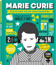 Marie Curie. Toute une vie en infographie - Pierce Nick ; Bailey Alex ; Carr Matt ; Caussé Emm