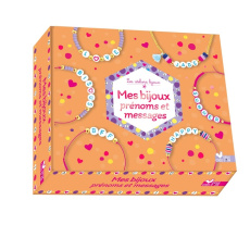 Mes bijoux prénoms et messages. Coffret avec accessoires - LA FABRICOTERIE
