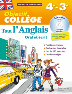 Tout l'anglais 4e-3e. Oral et écrit, Edition 2016, avec 1 CD audio - Guimberteau Daniel