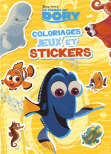 Le monde de Dory. Coloriages, jeux et stickers - Turier Virgile