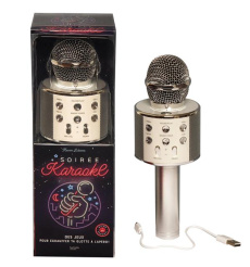 Soirée Karaoké. Des jeux pour échauffer ta glotte à l'apéro ! Avec 1 micro sans fil - Liduena Manon