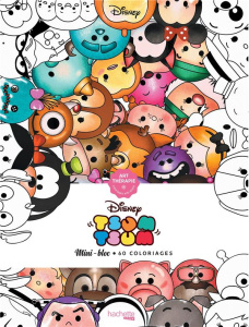 Coloriages anti-stress Tsum Tsum. Mini bloc, 60 coloriages