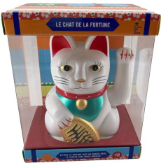 Coffret Le chat de la fortune. Attirez la fortune avec un maneki-neko, le fameux chat porte-bonheur, - COLLECTIF