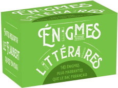 Enigmes littéraires. 150 énigmes - LUCIE BECQUET