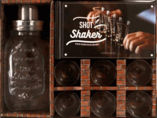 Shot shaker, plus de 30 recettes de cocktails. Avec 1 shaker et 6 verres à shot - Houdré-Grégoire Sandrine ; Giroud Matthias ; Besse