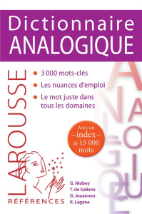 Dictionnaire analogique - Niobey Georges ; Galiana Thomas de ; Jouannon Guy