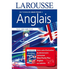 Dictionnaire Larousse maxipoche plus français-anglais / anglais-français. Avec carte d'activation su - COLLECTIF