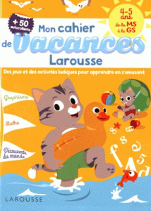 Mon cahier de vacances Larousse. 4-5 ans, de la MS à la GS - Lot Béatrix