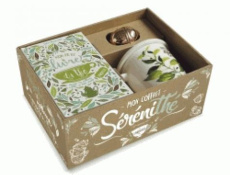 Mon coffret Sérénithé. Coffret livre tasse à thé boule à thé - Rougeventre Katrin