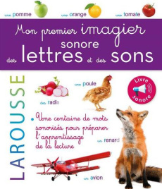 Mon premier imagier sonore des lettres et des sons - COLLECTIF