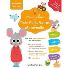 Mon cahier de Toute petite section de Maternelle - Hasiak Lucie