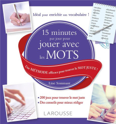 15 mn par jour pour jouer avec les mots - Sommant Line