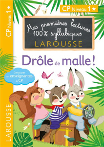 Mes premières lectures 100% syllabiques : Drôle de malle ! CP niveau 1 - Levallois Julia ; Heffner Hélène ; Stenmark Cécili