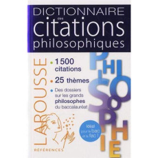 Dictionnaire des citations philosophiques - COLLECTIF